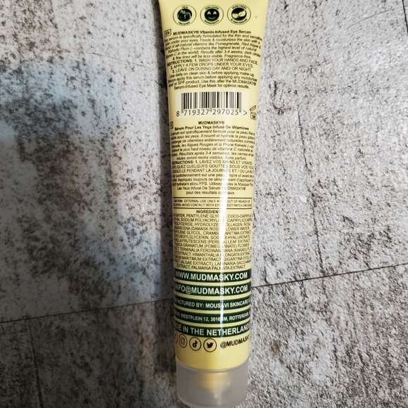 MUDMASKY eye serum Never opened. - Picture 2 of 3